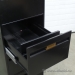 Cole Black 4 Drawer Vertical Legal File Cabinet, Locking